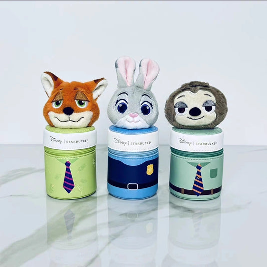 starbucks x zootopia coin bag display