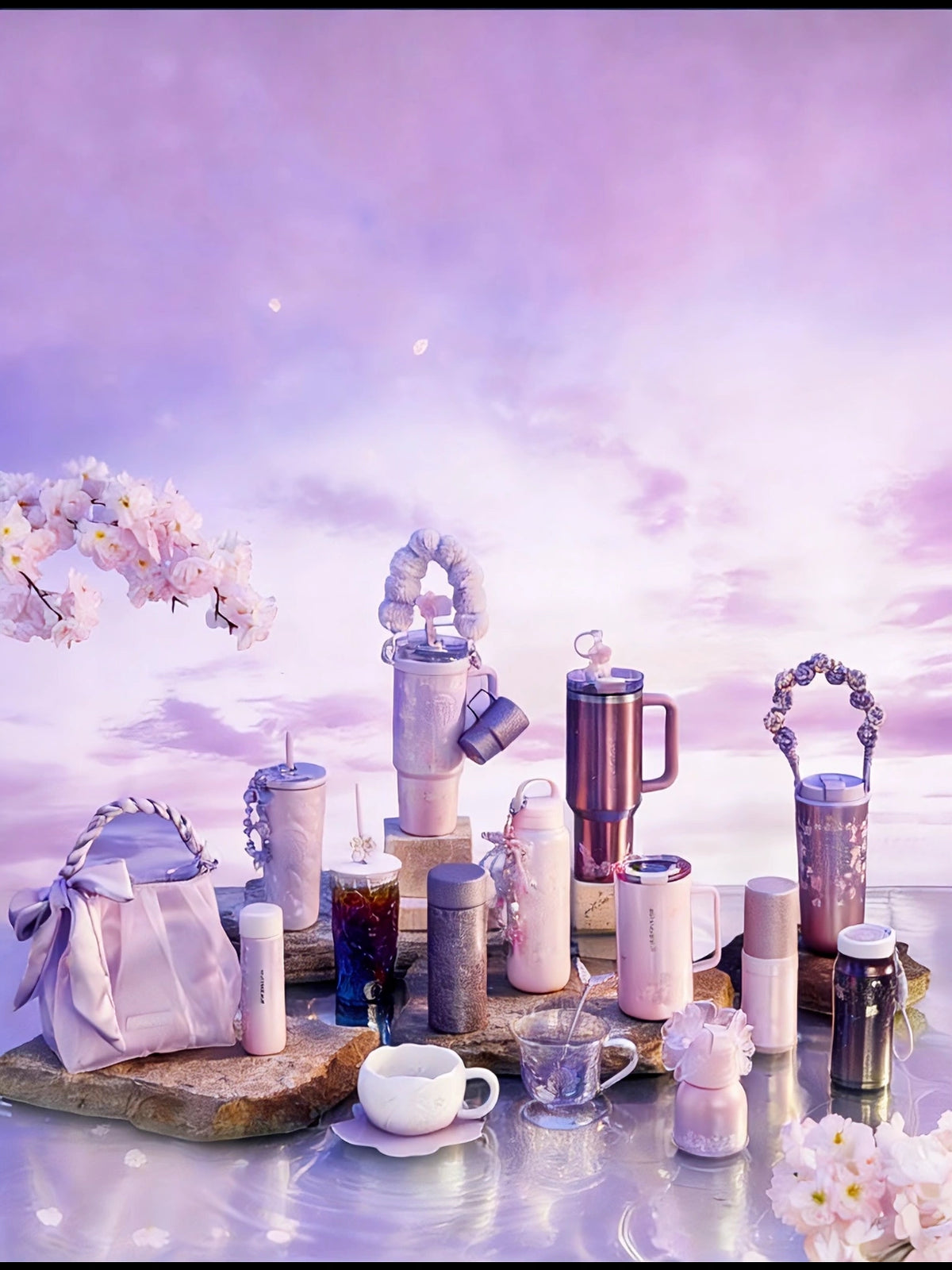 Starbucks 2026 China Purple Sakura Twilight Cup Series