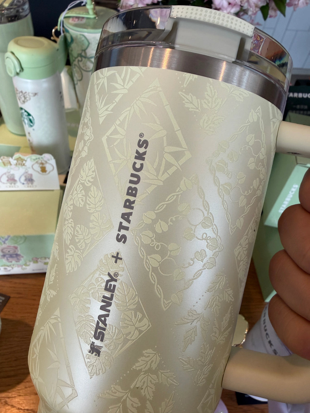 Starbucks China Spring Blessings 1183ml Stanley Stainless Steel Cup Details
