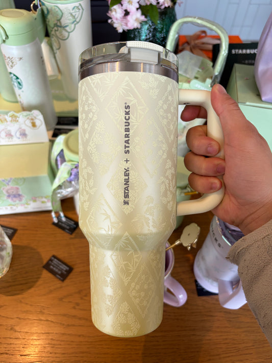 Starbucks China Spring Blessings 1183ml Stanley Stainless Steel Cup on Hand
