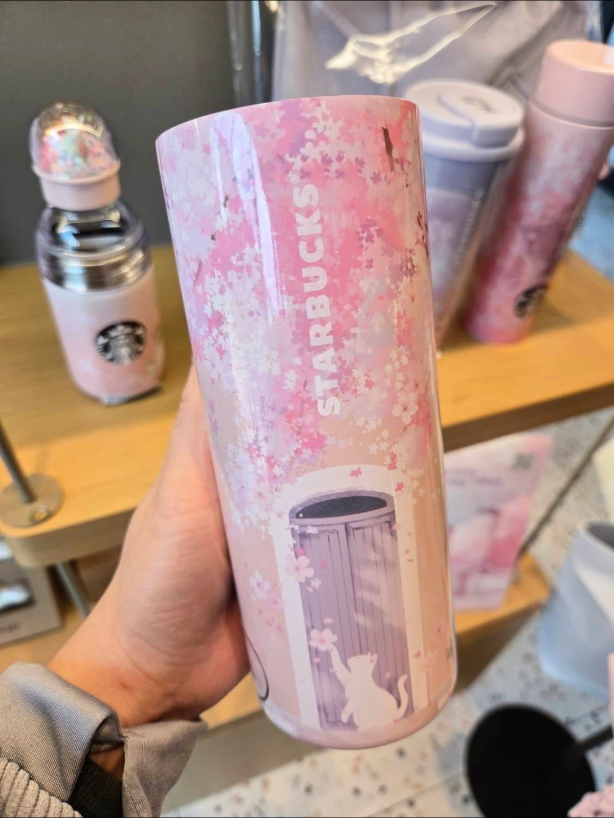 Starbucks Korea 2026 Cherry Blossom Pink Cup 473ml