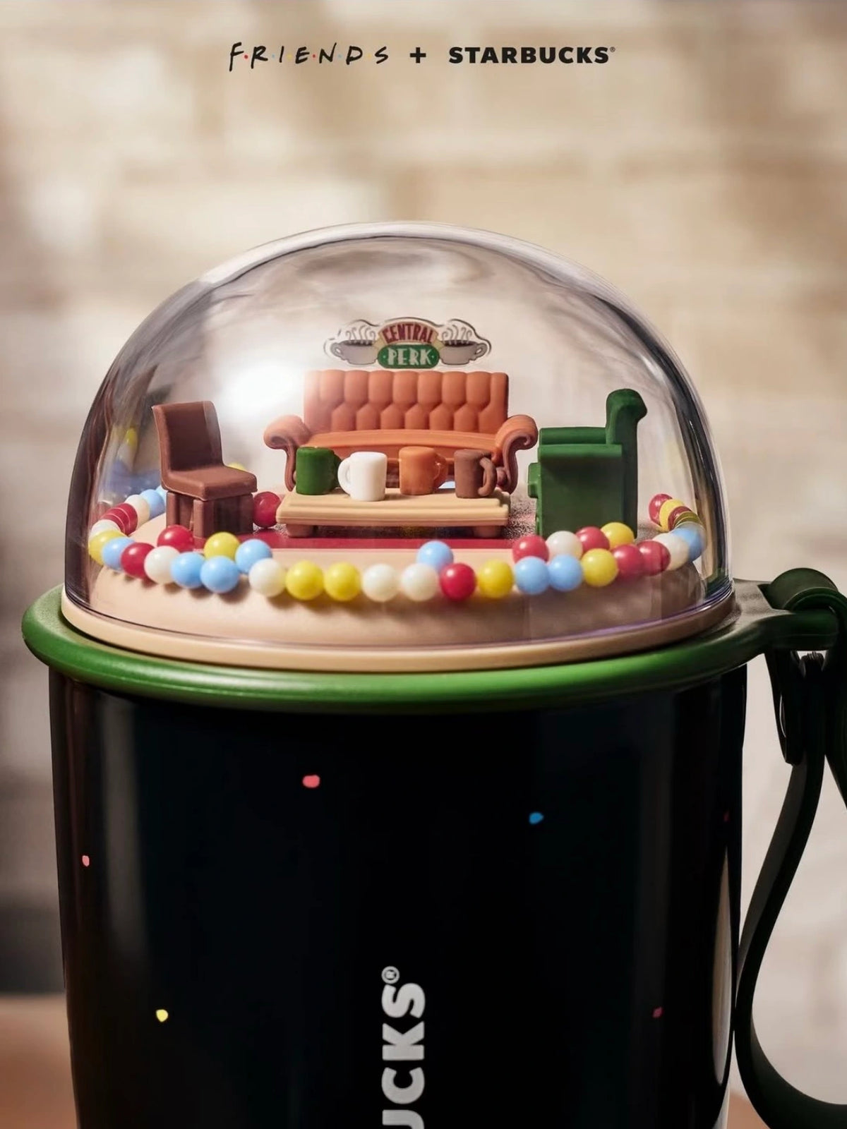 Starbucks Korea+Friends Co-Branded Joe Central Perk SS Dome 473ml 